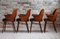 Mid-Century Dining Chairs Reupholstered in Kvadrat Fabric by O. Haerdtl, Set of 4 2