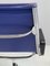 Blue Vinyl EA 116 Swivel Lounge Chair by Charles & Ray Eames for Herman Miller 6