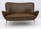 Italian Sofa and Two Chairs, 1950s, Set of 3, Immagine 11