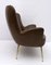 Italian Sofa and Two Chairs, 1950s, Set of 3, Image 4