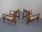 Danish Teak Easy Chairs by Grete Jalk for France & Daverkosen, 1960s, Set of 2 16