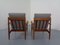 Danish Teak Easy Chairs by Grete Jalk for France & Daverkosen, 1960s, Set of 2 10