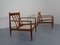 Danish Teak Easy Chairs by Grete Jalk for France & Daverkosen, 1960s, Set of 2, Image 14