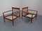 Danish Teak Easy Chairs by Grete Jalk for France & Daverkosen, 1960s, Set of 2 11