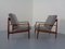 Danish Teak Easy Chairs by Grete Jalk for France & Daverkosen, 1960s, Set of 2 1