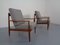 Danish Teak Easy Chairs by Grete Jalk for France & Daverkosen, 1960s, Set of 2 6