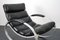 Vintage Leather Rocking Chair by Hans Kaufeld, 1970s, Image 8