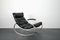 Vintage Leather Rocking Chair by Hans Kaufeld, 1970s, Image 5