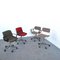 Plastic Chairs with Metal Alloy, Set of 5 3