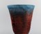 French Large Art Deco Vase in Glazed Ceramics, 1940s 6