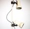 Vintage Cream Twin Spot Adjustable Floor Lamp, 1980s, Image 2