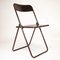 Vintage Brown Plastic Folding Chairs, 1970s, Set of 2, Image 2