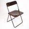 Vintage Brown Plastic Folding Chairs, 1970s, Set of 2, Image 11