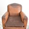 French Leather Club Chairs, Set of 2 6