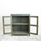 Blue Vintage Glass Fronted Cupboard, Imagen 4