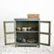 Blue Vintage Glass Fronted Cupboard, Immagine 9