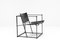 Steel and Leather FM62 Chair by Radboud Van Beekum for Pastoe, 1980s, Imagen 3