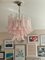 Pink Murano Chandelier 2