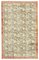 Beige Turkish Vintage Area Rug, Image 1