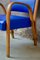 Blue Bow Wood Lounge Chair from Steiner, 1950s 14