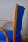 Blue Bow Wood Lounge Chair from Steiner, 1950s, Imagen 20