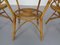 Italian Bamboo Armchairs & Table, 1950s, Set of 3 15