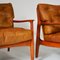 Leather Lounge Chairs by Eugen Schmidt for Soloform, Set of 2 10