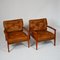 Leather Lounge Chairs by Eugen Schmidt for Soloform, Set of 2 3