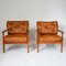 Leather Lounge Chairs by Eugen Schmidt for Soloform, Set of 2 4