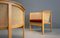 7701 Easy or Side Chair in Oak & Leather by Rud Thygesen & Johnny Sørensen for Botium, Image 2