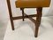 Italian Iroko and Leather Dining Chairs, 1960s, Set of 8 6