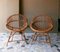 Bamboo Wicker Armchairs, 1960s, Set of 2, Immagine 2