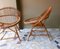 Bamboo Wicker Armchairs, 1960s, Set of 2, Image 5