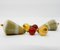 Yellow Sapphire, Carnelian, Mother-of-Pearl, Shell & Yellow Gold Earrings from Berca 4