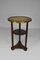 Art Nouveau Austrian Side Table with Embossed Brass by Josef Hoffmann, 1910, Image 1