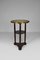Art Nouveau Austrian Side Table with Embossed Brass by Josef Hoffmann, 1910, Image 2
