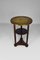 Art Nouveau Austrian Side Table with Embossed Brass by Josef Hoffmann, 1910, Image 9