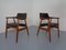 Danish Teak Armchairs by Svend Aage Eriksen of Glostrup, 1960s, Set of 2, Image 7