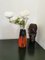 Black Two-Tone Red Vase by Steuler, Imagen 5
