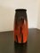 Black Two-Tone Red Vase by Steuler, Immagine 1