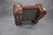 Leather and Steel Armchair, 1970s, Image 11