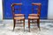 Walnut Model Campanino Chiavari Dining Chairs from Fratelli Levaggi, 1960s, Set of 4 3