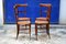 Walnut Model Campanino Chiavari Dining Chairs from Fratelli Levaggi, 1960s, Set of 4, Image 3