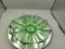 Art Deco Uranium Glass Platter from Niemen Glassworks, Immagine 2