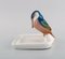 Art Deco Bowl in Porcelain with a Kingfisher by Paul Walther for Meissen, Imagen 4