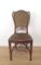 Art Nouveau Style Walnut Dining Chairs, Set of 4 4