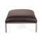 Leather and Brown Metal Stool from Brühl & Sippold Roro 8