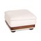 Cream Leather Stool from Nieri Corniche 1