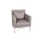 500 Gray Leather Armchair from Walter Knoll / Wilhelm Knoll, Image 1
