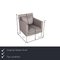 500 Gray Leather Armchair from Walter Knoll / Wilhelm Knoll, Immagine 2